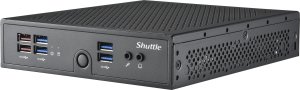 Komputer Shuttle Shuttle DS50U komputer typu barebone Wielkość PC 1.3L Czarny 7305 5