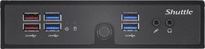 Komputer Shuttle Shuttle DS50U komputer typu barebone Wielkość PC 1.3L Czarny 7305 7