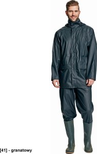 CERVA SIRET SET - kombinezon - granatowy S 2