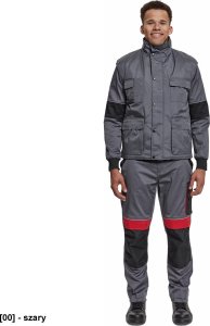 CERVA BEAVER - kamizelka - szary L 2