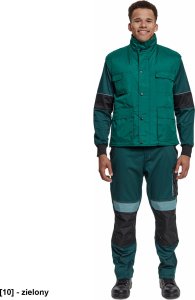 CERVA BEAVER - kamizelka - zielony 3XL 2
