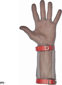 CERVA BTMETALL 171350 - rękawice metalowe odporne na przecięcie i przekłucie 9 2
