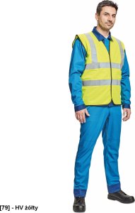 CERVA LYNX ESD - KAMIZELKA ODBLASKOWA - HV żółty 3XL 3