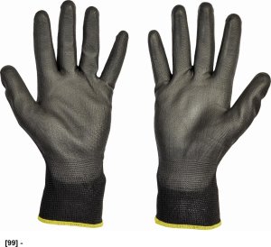 CERVA BUNTING BLACK EVOLUTION - rękawice mechaniczne powlekane 10 4