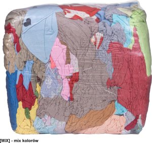 R.E.I.S. CZYTRYJAS - Czyściwo trykotowe w jasnych kolorach - 10 kg 2