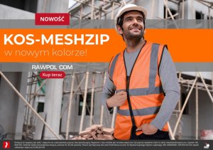R.E.I.S. KOS-MESHZIP - Kamizelka ostrzegawcza z siateczki, męska - pomarańcz-czarny M 3
