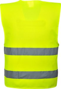 Portwest C474 -Lekka kamizelka ostrzegawcza z dwoma poziomymi taśmami - żółty L/XL 3