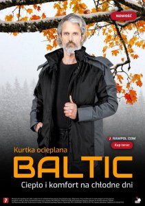 Kurtka męska R.E.I.S. BALTIC - Kurtka ocieplana podszewka stójka suwak listwa napy 4 kieszenie 100% poliester 120 g/m2 kaptur odpinany - czarno-szary 2XL 6