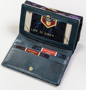 Peterson Skórzany damski portfel Peterson PTN 42108-ONBF NoSize 7