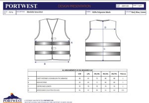 Portwest F374 - Kamizelka MeshAir Iona - zieleń butelkowa s/m 7