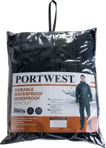 Kurtka męska Portwest L450 - Podstawowy komplet przeciwdeszczowy Sealtex (kurtka i spodnie) XL 1