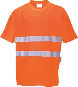 Portwest S172 - T-shirt Cotton Comfort - żółty S 1