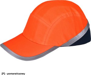 R.E.I.S. OX-BUMPER-HV - Przemysłowy hełm lekki - pomarańczowy 3