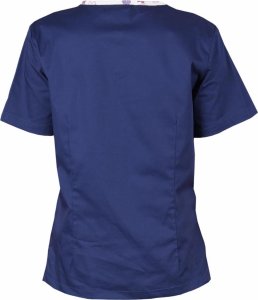 R.E.I.S. SENZA-J - Bluza ochronna z krótkim rękawem SENZA, damska, 52% bawełna, 45% poliester, 3% elastan, 150 g/m2 M 2