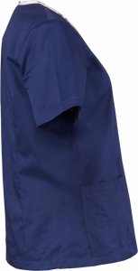 R.E.I.S. SENZA-J - Bluza ochronna z krótkim rękawem SENZA, damska, 52% bawełna, 45% poliester, 3% elastan, 150 g/m2 M 4