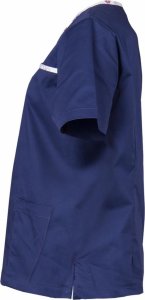 R.E.I.S. SENZA-J - Bluza ochronna z krótkim rękawem SENZA, damska, 52% bawełna, 45% poliester, 3% elastan, 150 g/m2 L 3