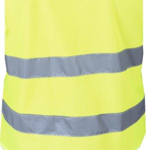 R.E.I.S. KOS-MESH - Kamizelka ostrzegawcza przewiewna z siateczki z pasami odblaskowymi, dzianina 100% poliester gramatura 120 g/m2 2XL 2