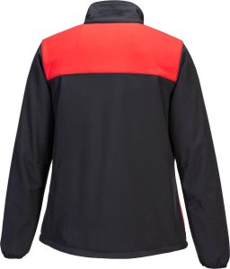 Portwest PW278 - Damska kurtka softshell PW2 (2L) - czarny-czerwony XS 2