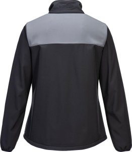 Portwest PW278 - Damska kurtka softshell PW2 (2L) - czarny-czerwony XS 4