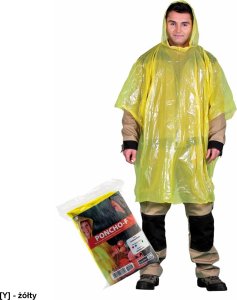 Kurtka męska R.E.I.S. PONCHO-F - Peleryna przeciwdeszczowa typu Poncho - pomarańczowy - uni 11