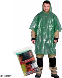 Kurtka męska R.E.I.S. PONCHO-F - Peleryna przeciwdeszczowa typu Poncho - pomarańczowy - uni 13