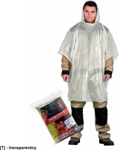 Kurtka męska R.E.I.S. PONCHO-F - Peleryna przeciwdeszczowa typu Poncho - pomarańczowy - uni 8