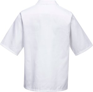 Portwest 2209 - Bluza piekarza z krótkimi rękawami  65% poliester 35% bawełna 3XL 2