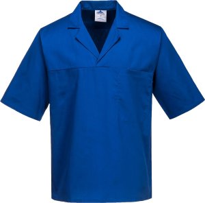 Portwest 2209 - Bluza piekarza z krótkimi rękawami  65% poliester 35% bawełna 3XL 3