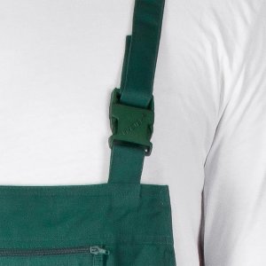 R.E.I.S. SO - Spodnie ochronne ogrodniczki OLIWIER - zielony 176x86 5