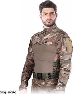 R.E.I.S. TG-OSPREY-L - Elastyczna koszulka z długim rękawem Tactical Guard - moro 2XL 2