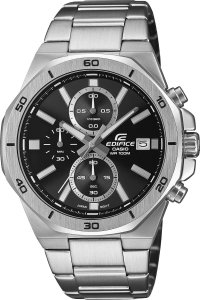 Zegarek sportowy EDIFICE Casio Edifice EFV-640D-1AVUEF100m srebrny 1