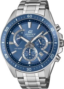 Zegarek sportowy EDIFICE Casio Edifice EFR-552D-2AVUEF100m srebrny 1