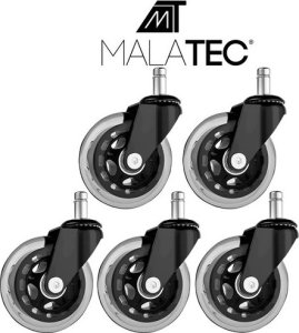 Malatec Kółka do fotela biurowego- 5 szt. (22077) 7