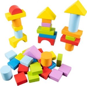 Kruzzel Klocki drewniane 100 szt. (22666) 5