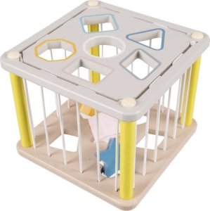 Kruzzel Sorter- kostka sensoryczna drewniana 22885 2