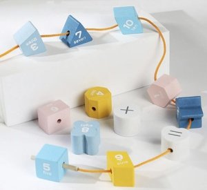 Kruzzel Sorter- kostka sensoryczna drewniana 22885 4