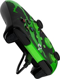 Pad PDP PDP XS Pad przewodowy Rematch Jolt Green Glow in the Dark 30