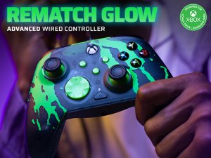 Pad PDP PDP XS Pad przewodowy Rematch Jolt Green Glow in the Dark 38
