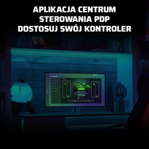 Pad PDP PDP XS Pad przewodowy Rematch Jolt Green Glow in the Dark 45