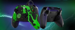 Pad PDP PDP XS Pad przewodowy Rematch Jolt Green Glow in the Dark 52