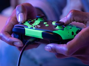 Pad PDP PDP XS Pad przewodowy Rematch Jolt Green Glow in the Dark 54