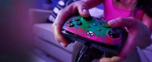 Pad PDP PDP XS Pad przewodowy Rematch Space Dust Glow in the Dark 45