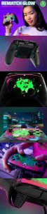 Pad PDP PDP XS Pad przewodowy Rematch Space Dust Glow in the Dark 61