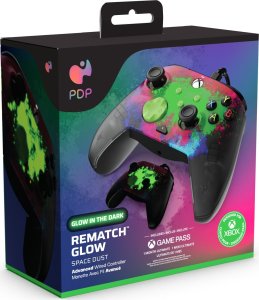 Pad PDP PDP XS Pad przewodowy Rematch Space Dust Glow in the Dark 63