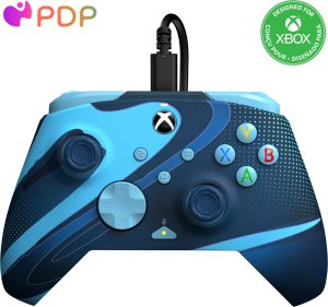 Pad PDP PDP XS Pad przewodowy Rematch Blue Tide Glow in the Dark 2