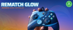 Pad PDP PDP XS Pad przewodowy Rematch Blue Tide Glow in the Dark 24