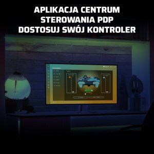 Pad PDP PDP XS Pad przewodowy Rematch Blue Tide Glow in the Dark 25