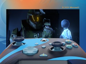 Pad PDP PDP XS Pad przewodowy Rematch Blue Tide Glow in the Dark 39