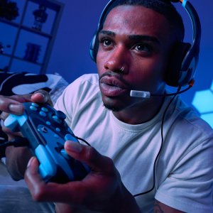 Pad PDP PDP XS Pad przewodowy Rematch Blue Tide Glow in the Dark 51