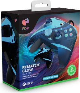 Pad PDP PDP XS Pad przewodowy Rematch Blue Tide Glow in the Dark 54